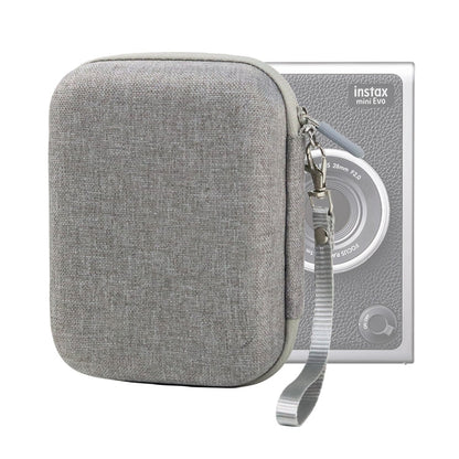 Hard Case Box Storage Bag for FUJIFILM Instax mini EVO, Fabric Pattern Black, Fabric Pattern Grey