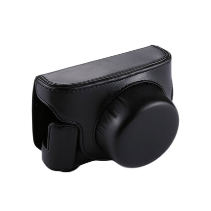 Full Body Camera PU Leather Camera Case Bag with Strap for Panasonic Lumix GF7 / GF8 / GF9 (12-32mm / 14-42mm Lens), For Lumix GF7