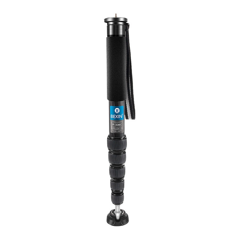BEXIN P336C Camera Carbon Fiber Monopod Travel Live Selfie Bracket Holder, P336C