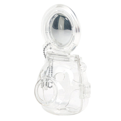 For FUJIFILM Instax PAL Crystal Hard Case Camera Bag with Shoulder Strap (Transparent)