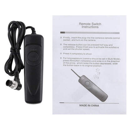 Cuely MC-30 Remote Switch Shutter Release Cord for Nikon D810 / D820 / D5 / D4, MC-30