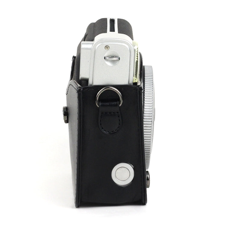 PU Leather Camera Protective bag for FUJIFILM Instax Mini 90 Camera, with Adjustable Shoulder Strap, For FUJIFILM Instax Mini 90