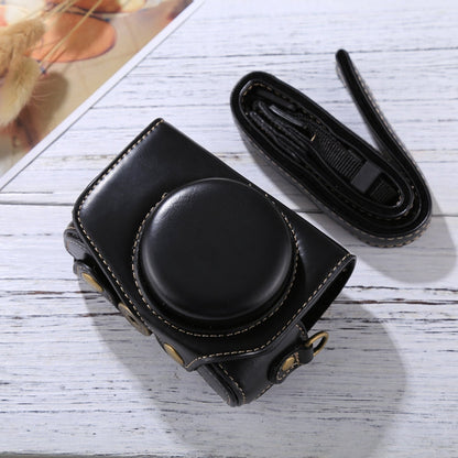 Full Body Camera PU Leather Camera Case Bag with Strap for Canon PowerShot G7 X Mark II, For Canon PowerShot G7 X Mark II, For G7X Mark II, For G7X II