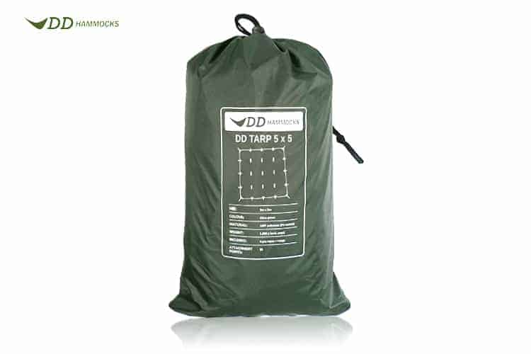 DD 5x5 Olive Green Tarp