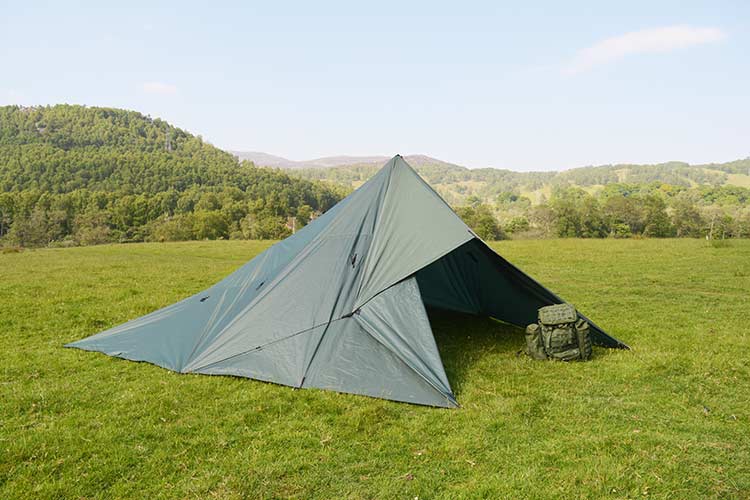 DD 5 x 5 MC Multi Camo Tarp