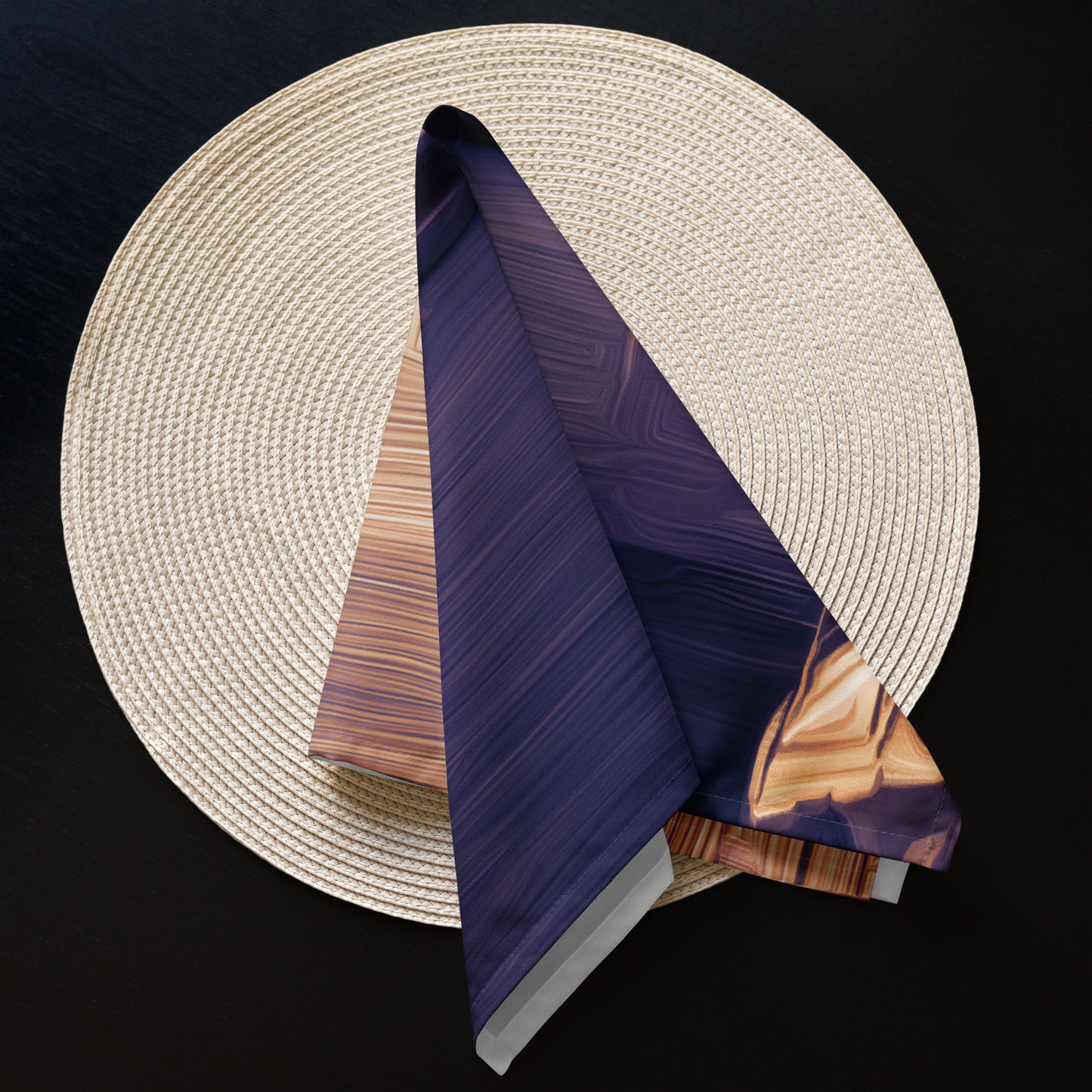 The Sleeping Yachts (at Sunset) - Cloth Napkin Set