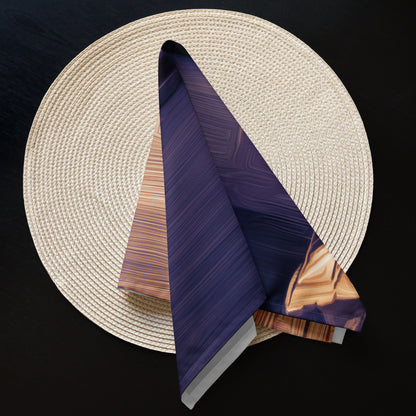 The Sleeping Yachts (at Sunset) - Cloth Napkin Set