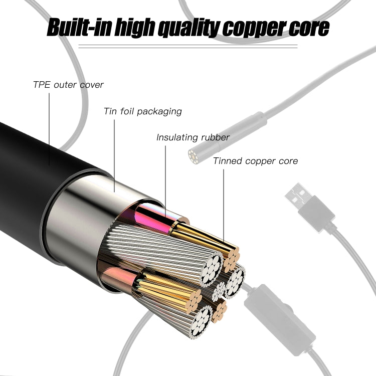 P20 4.3 Inch Screen Display HD1080P Inspection Endoscope with 8 LEDs, Length: 10m, Lens Diameter: 8mm, Mild Line, Length: 10m, Mild Line
