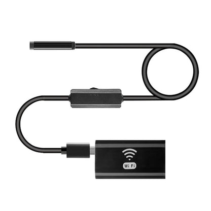 F99 HD Mobile Phone Endoscope, 8mm Waterproof Pipe Endoscope, Wifi Version, Flexible Cord, Length: 1m, Length: 1m