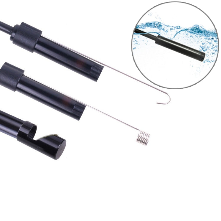F99 HD Mobile Phone Endoscope, 8mm Waterproof Pipe Endoscope, Wifi Version, Hardwire, Length: 10m, Length: 10m