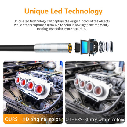 inskam107 3.9mm 3 In 1 HD Waterproof Industry Digital Endoscope Inspection Camera, Length: 5m Flexible Cable, 5m Flexible Cable