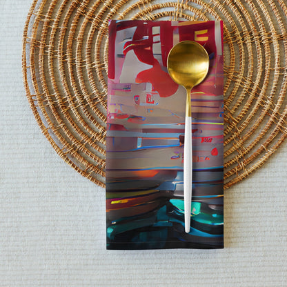 Half Black Half Báijiǔ - Cloth Napkin Set