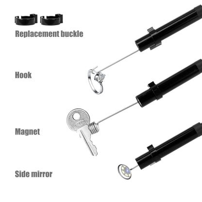 P30 5.5mm IP67 Waterproof 4.3 inch HD Portable Endoscope Hard Cable Industrial Endoscope, Cable Length: 5m, 5m, 5m (Blue)