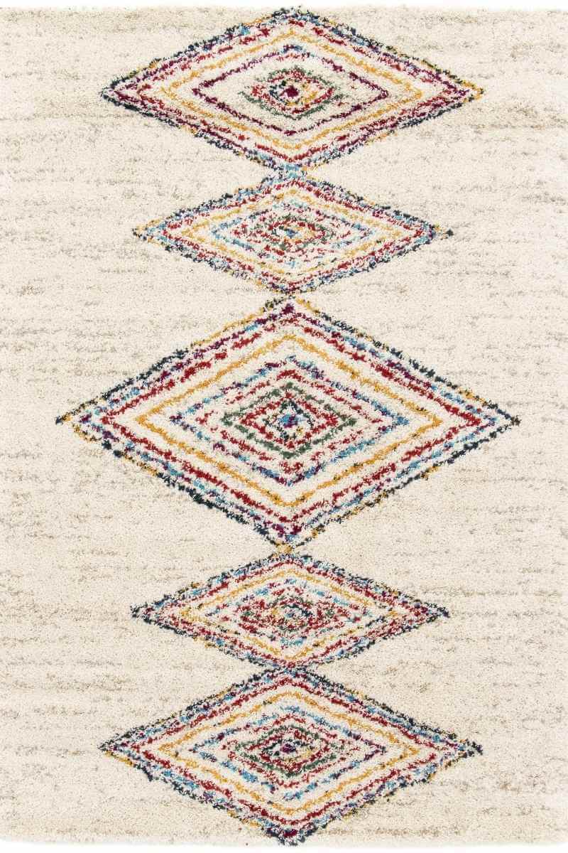 Noble Multicolour Rug – Geometric and Diamond Designs