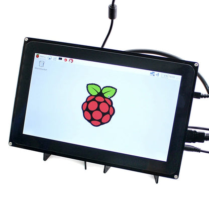 WAVESHARE 10.1inch Resistive Touch Screen LCD, HDMI interface with Case, Supports Multi mini-PCs, 10.1inch HDMI LCD (H) (with case)