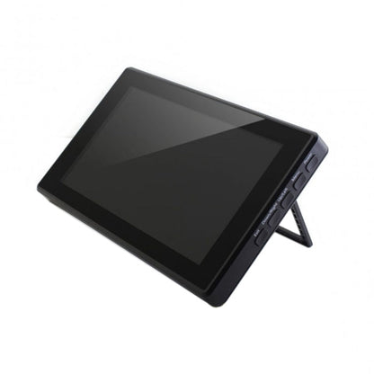 WAVESHARE 7inch HDMI LCD (H) IPS 1024x600 Capacitive Touch Screen with Toughened Glass Cover, Supports Multi mini-PCs Multi Systems, 7inch HDMI LCD (H) IPS