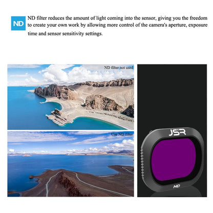 JSR Drone 5 in 1 UV+CPL+ND4+ND8+ND16 Lens Filter for DJI MAVIC 2 Pro, UV+CPL+ND4+ND8+ND16