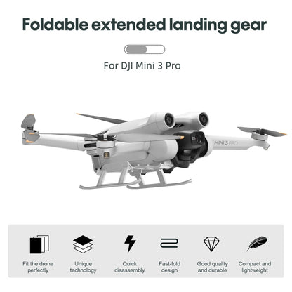 STARTRC Folding Anti-fall Anti-dirt Heightened Landing Gear Training Rack for DJI Mini 3 Pro, For DJI Mini 3 Pro