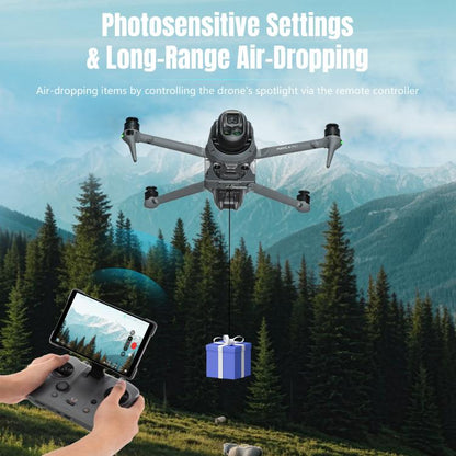 For DJI Mavic 4 Pro STARTRC Air-Dropping System Thrower Parabolic with Expansion Bracket, For DJI Mavic 4 Pro