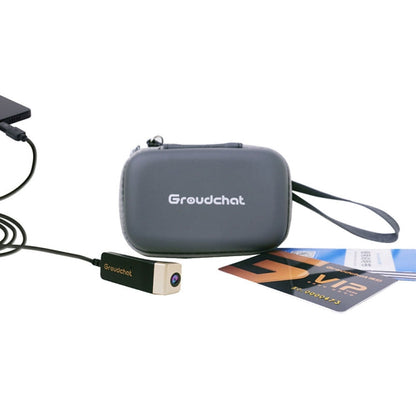 1080P Wearable Glasses Camera – Hands-Free USB Camera with Noise-Reducing Mic