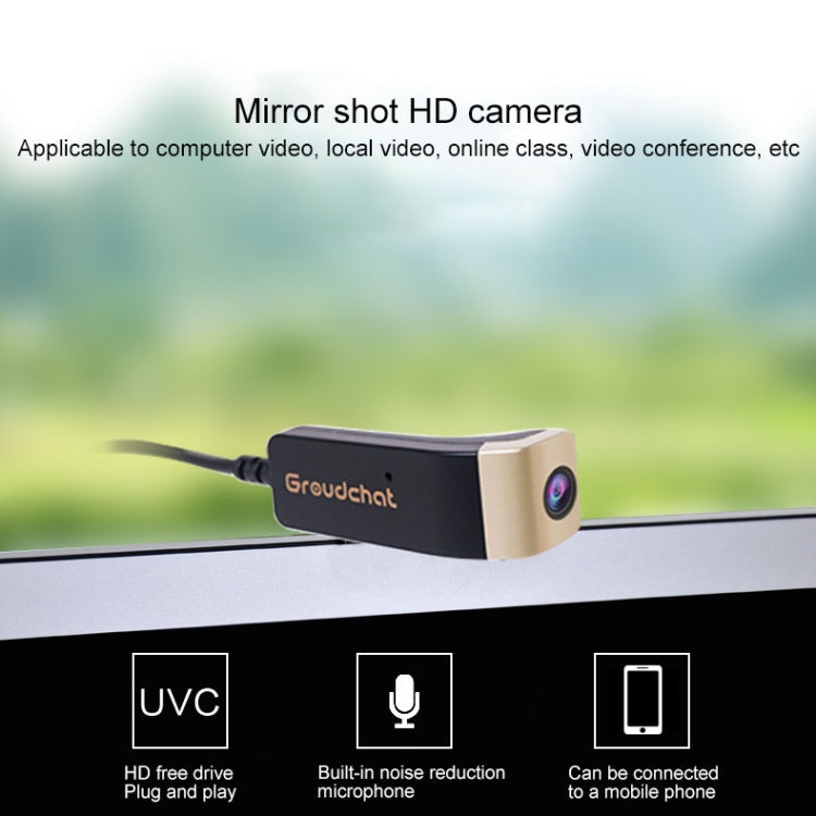 1080P Wearable Glasses Camera – Hands-Free USB Camera with Noise-Reducing Mic