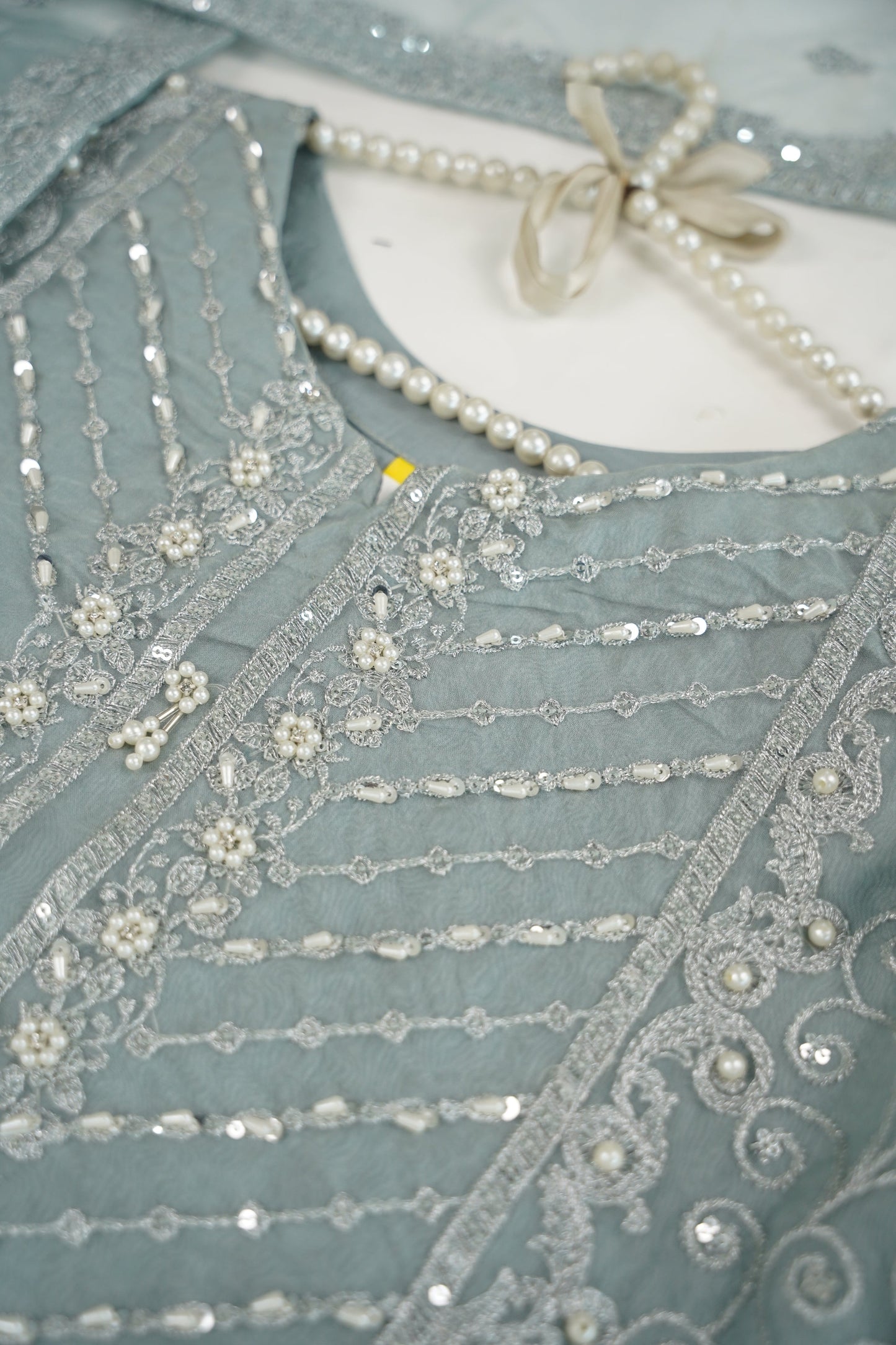 Tehwar - Luxury Organza Outfit - Festive Collection - Ready to Wear - Eid25 - TEHV7D4