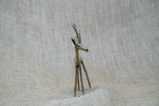 Tuareg Brass animals - Antelope 44.2
