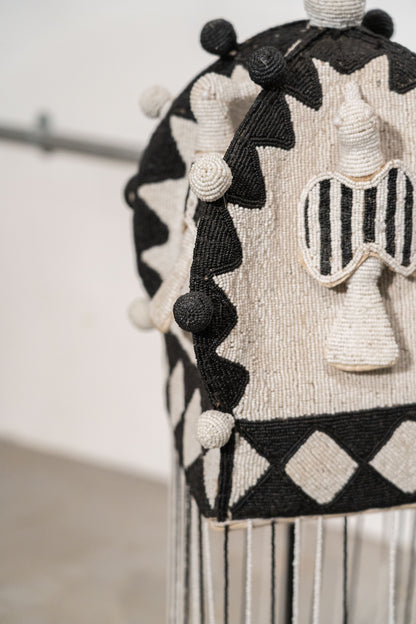Yoruba Royal Crown Black & White