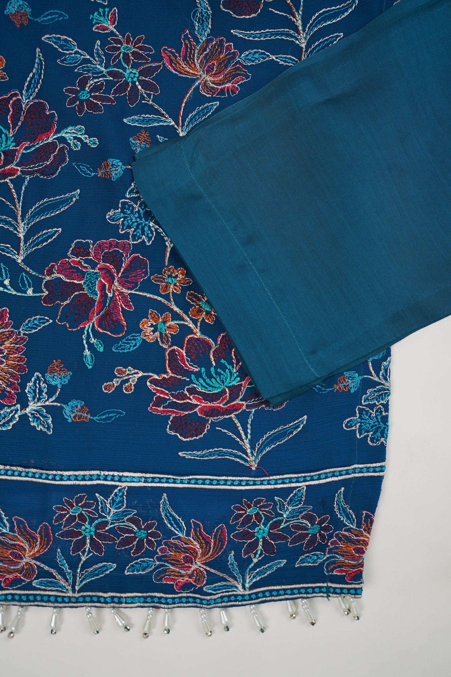 Husan e Jahan - Luxury Chiffon Outfit with Chiffon Dupatta - Ready to Wear - Eid25 - HEJ-V3-D7