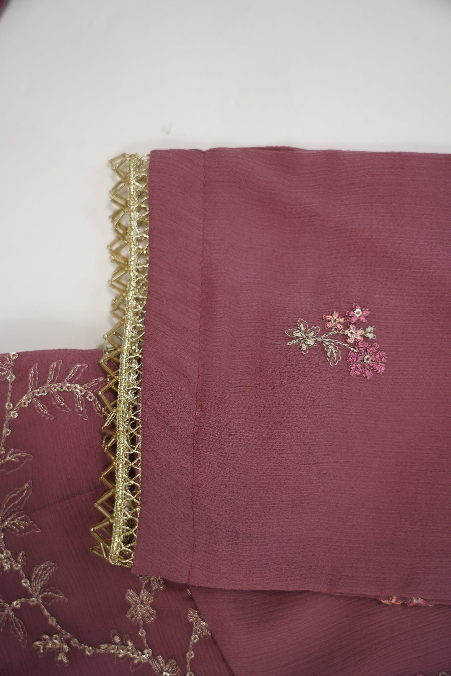 Husan e Jahan - Luxury Chiffon Outfit with Chiffon Dupatta - Ready to Wear - Eid25 - HEJ-V3-D8