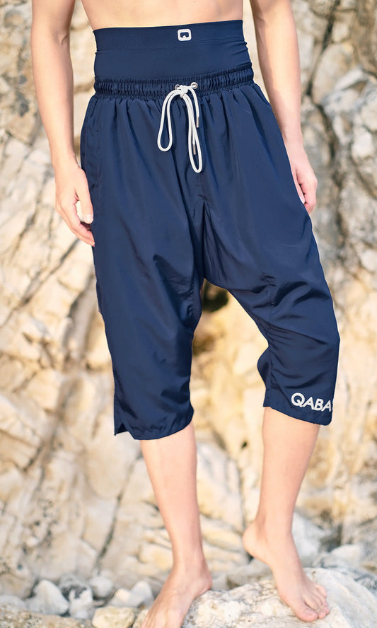 QL Halal Cargo Swim Shorts SB UNI in Navy Blue
