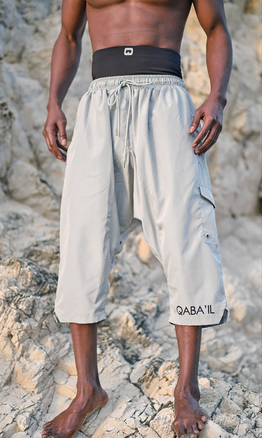 QL Halal Cargo Swim Shorts SB UNI in Grey