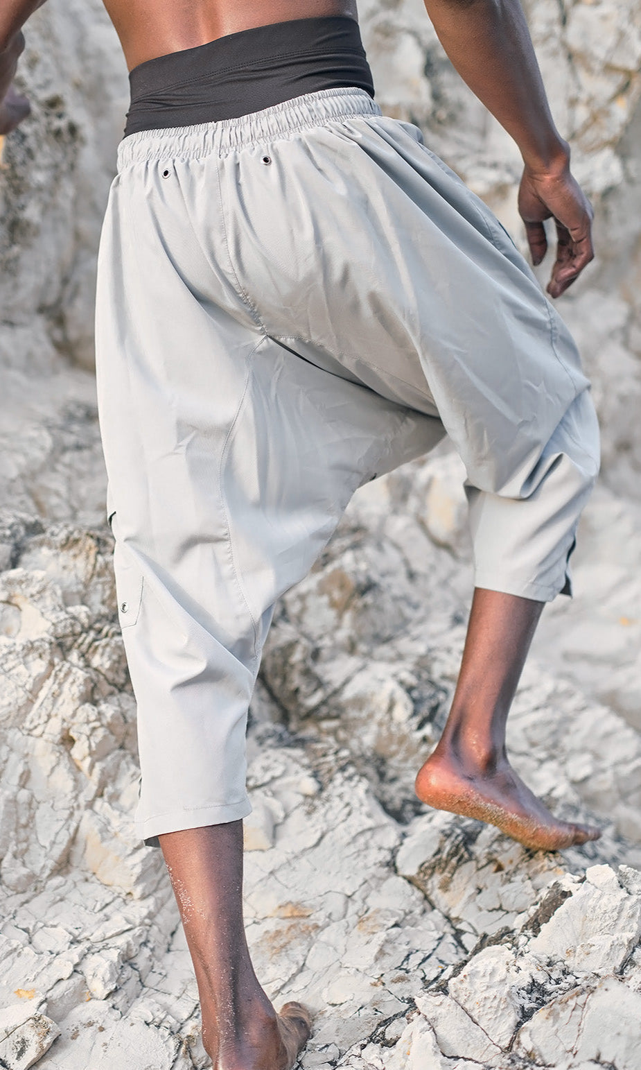 QL Halal Cargo Swim Shorts SB UNI in Grey