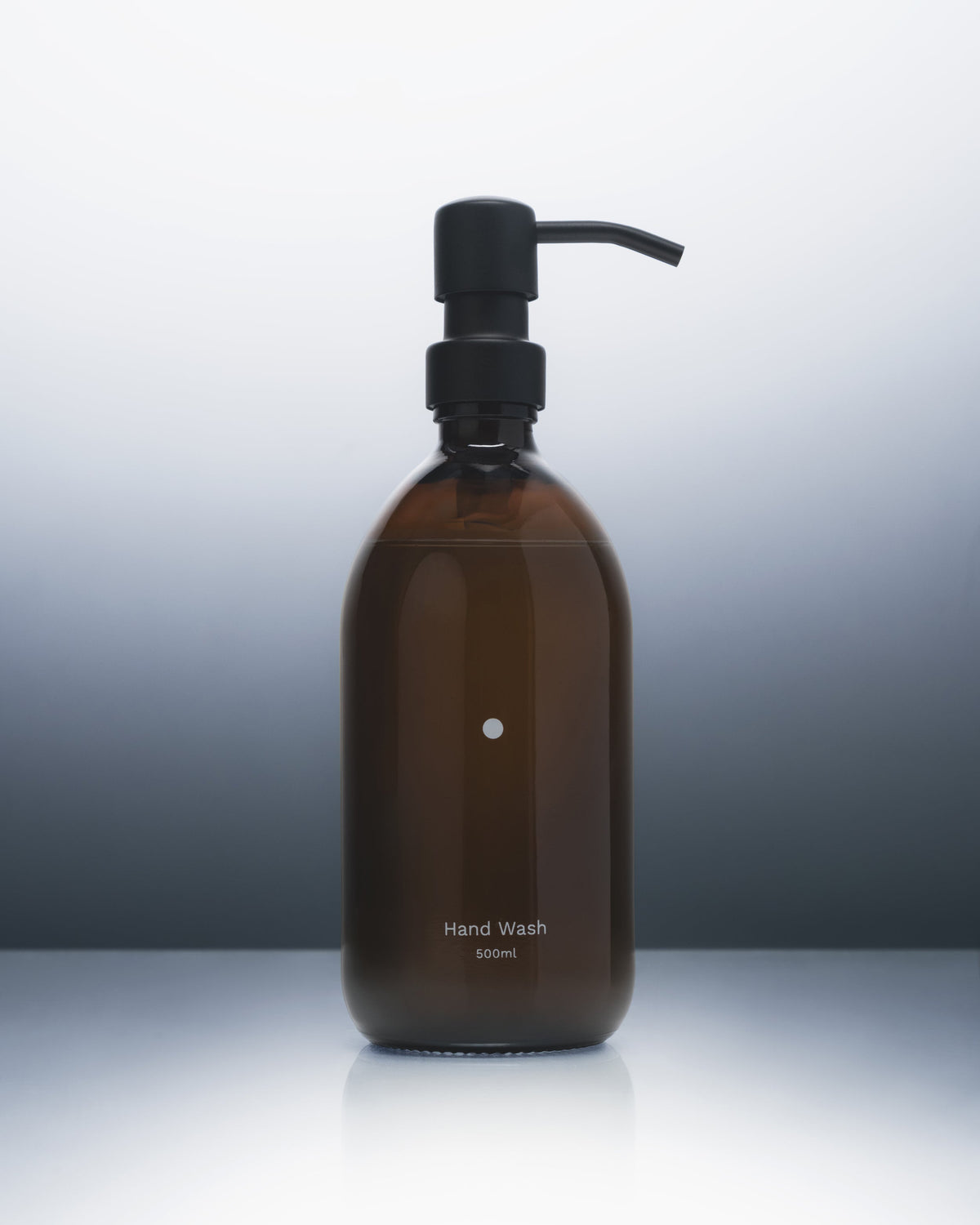 Minimal Amber Soap Dispenser