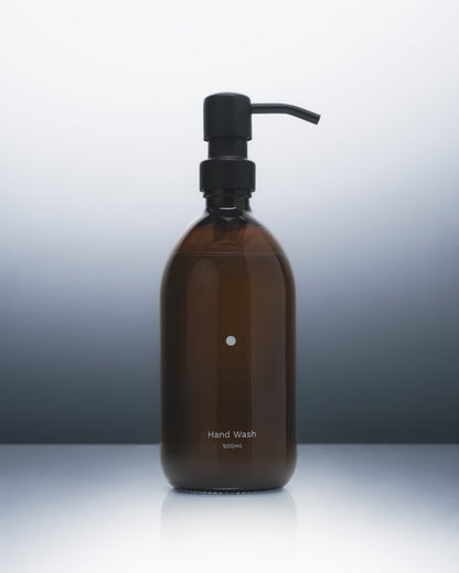 Minimal Amber Soap Dispenser