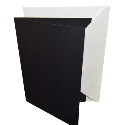 5x7 Coloured Greeting Card Blanks & Envelopes – Choose Colour & Quantity