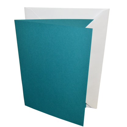 5x7 Coloured Greeting Card Blanks & Envelopes – Choose Colour & Quantity