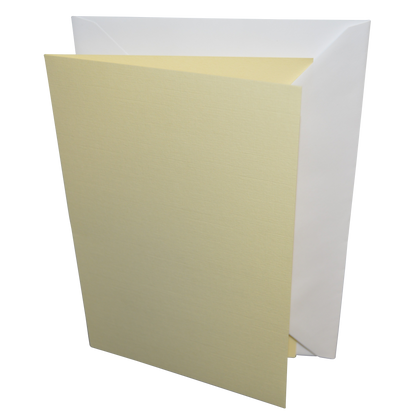 5x7 Coloured Greeting Card Blanks & Envelopes – Choose Colour & Quantity