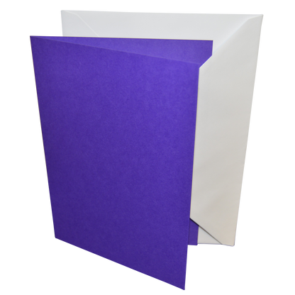 A5 Coloured Greeting Card Blanks & Envelopes – Choose Colour & Quantity