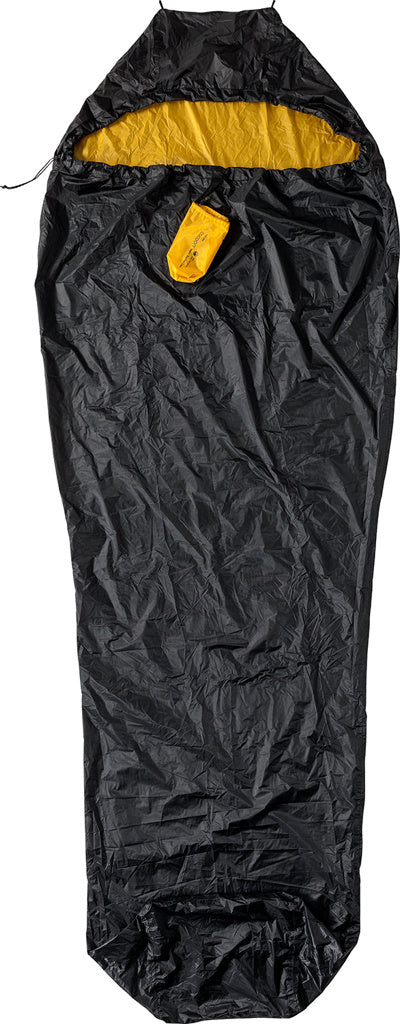 Cocoon Hooded Vapour Barrier Sleeping Bag Liner (Long) - Beluga Black/Fresia