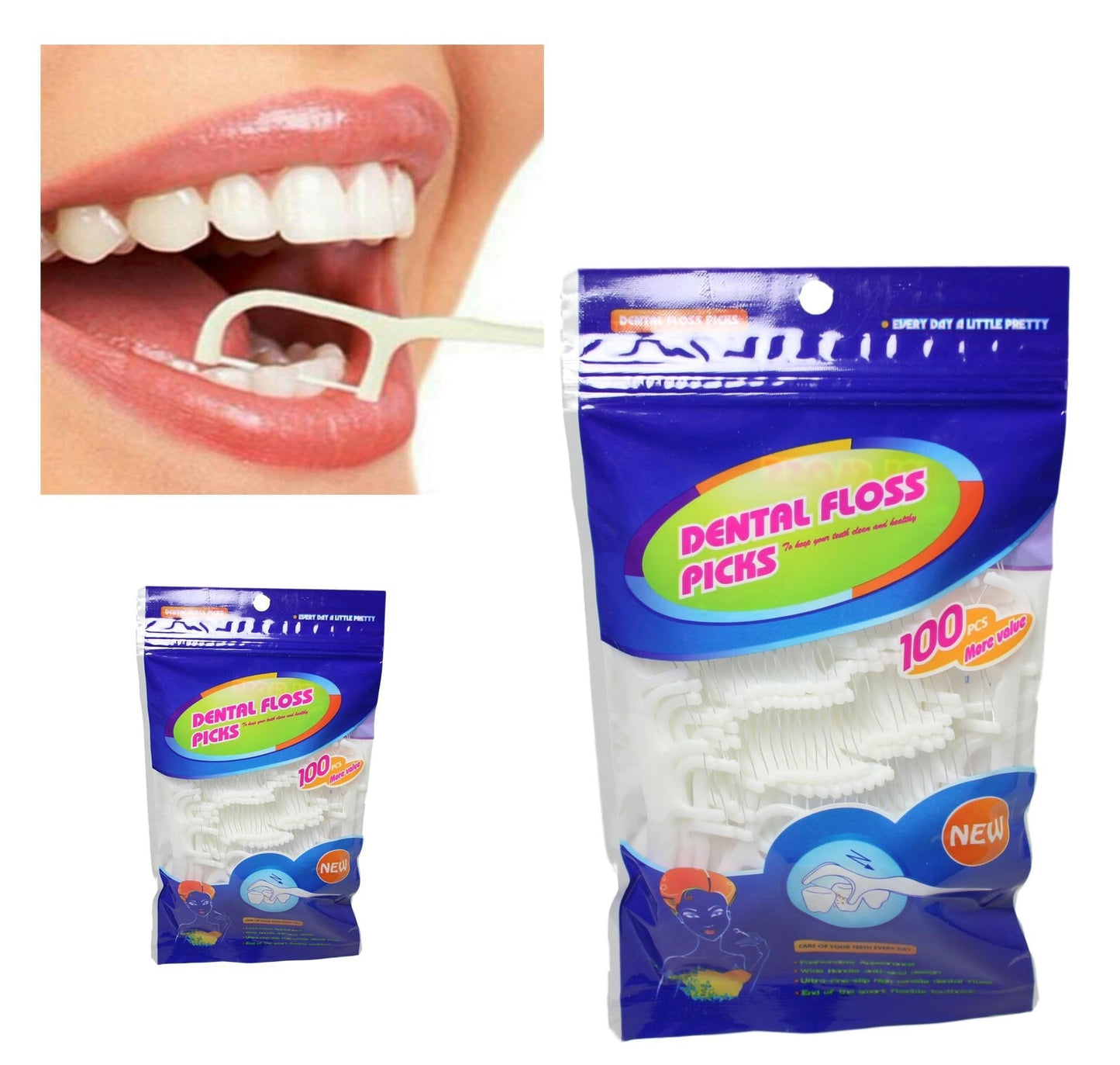 Smart Flexible Dental Floss Picks Convenient Oral Care Solution