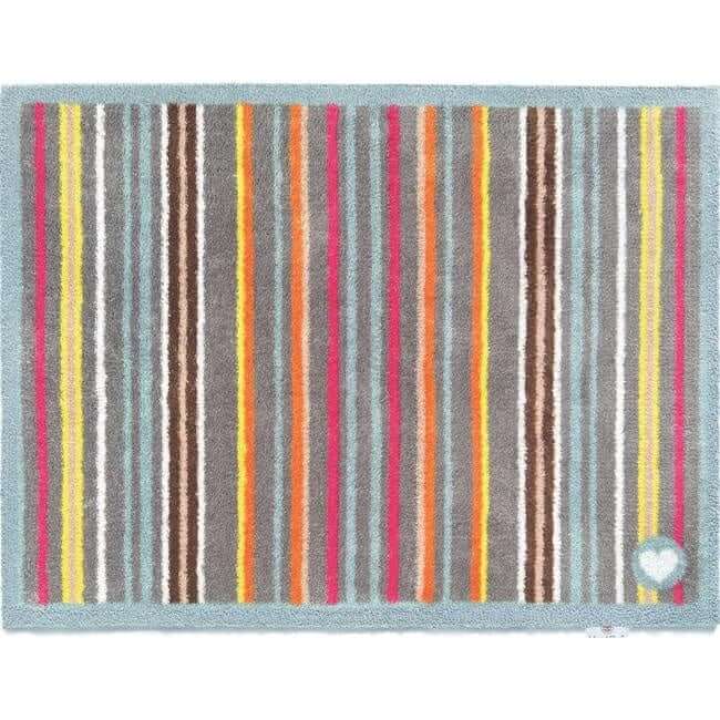 Eco-Friendly Washable Striped Mat