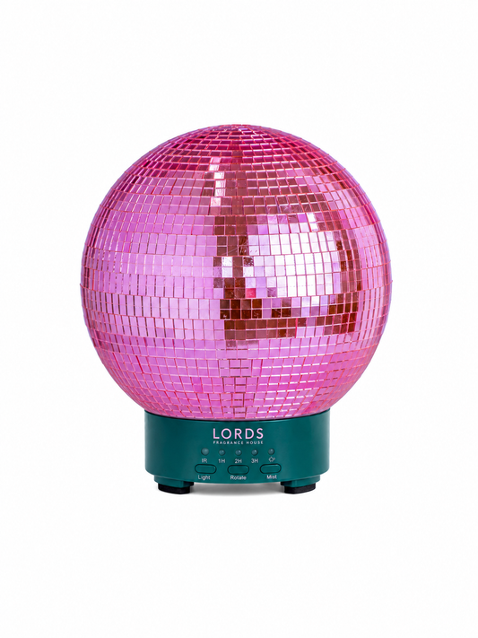 Disco Ball Scent Diffuser | Colour-Changing Electric Fragrance Oil Mist Diffuser