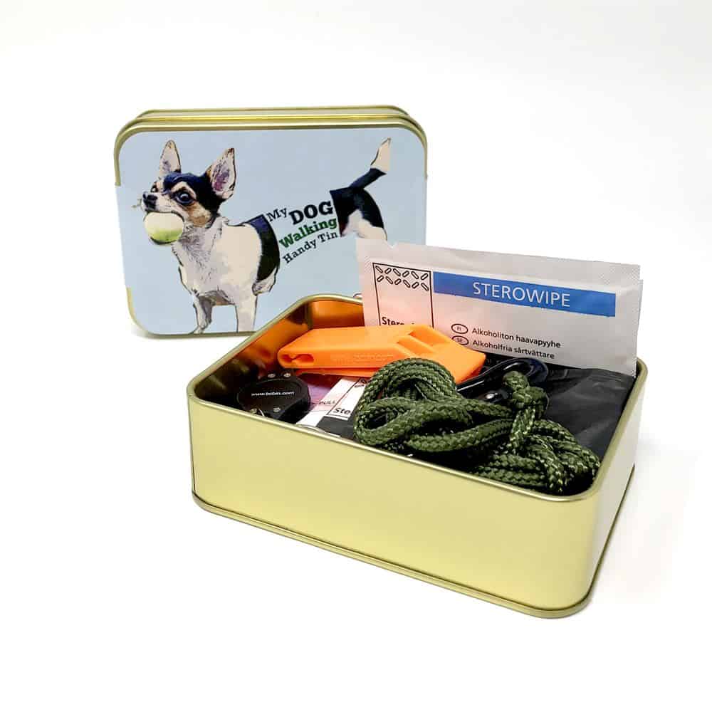 BCB My Dog Walking Handy Tin