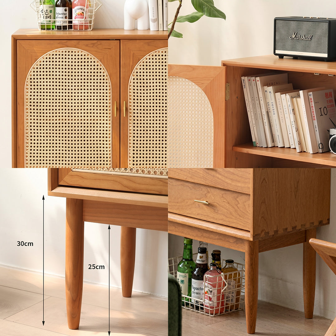 Dorota Sideboard, Natural Rattan
