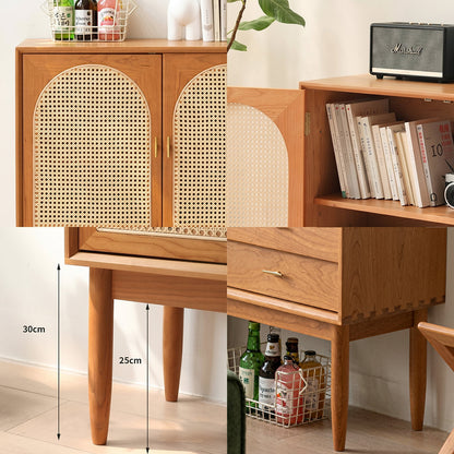 Dorota Sideboard, Natural Rattan