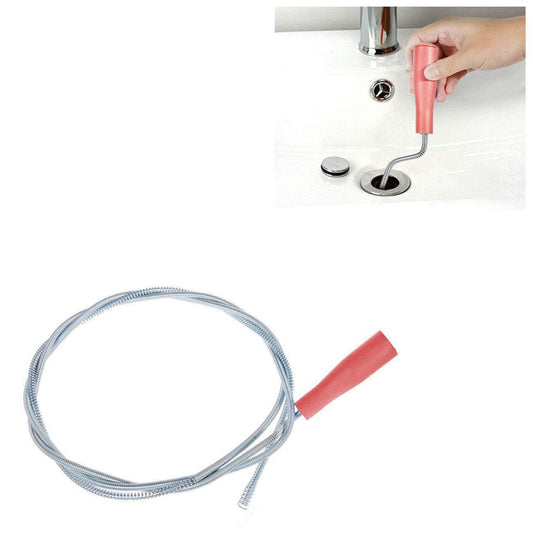 5m Drain Unblock Rod Perfect Tool for Kitchen Bathroom