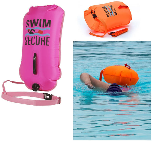 Swim Secure Tow Donut Wild Swimming Float - Pink