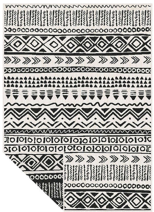 Duo Weave Outdoor Rug Aztec Design