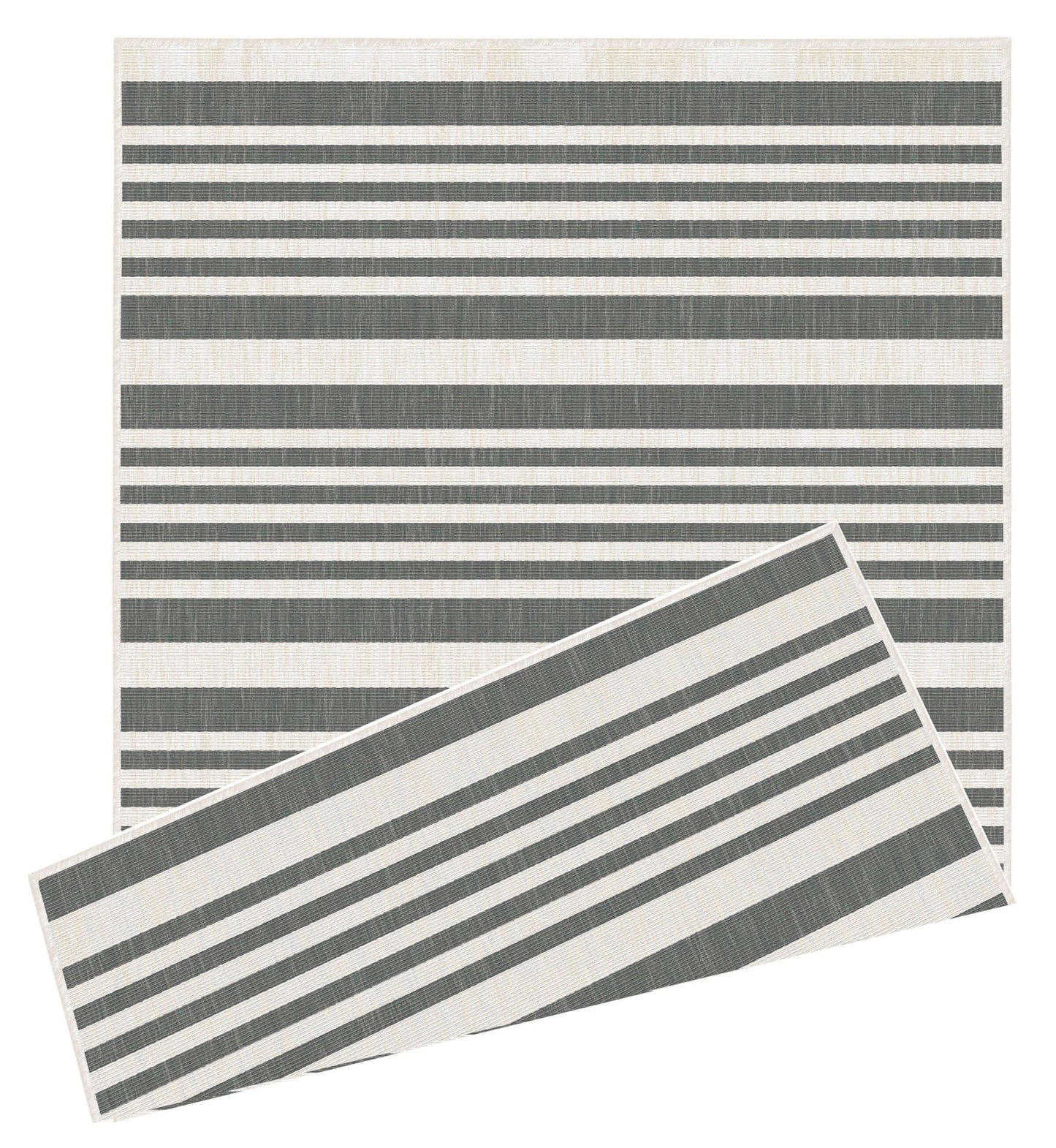 Duo Weave Outdoor Rug Modern Stripes